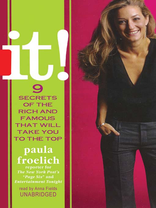 Title details for It! by Paula Froelich - Available